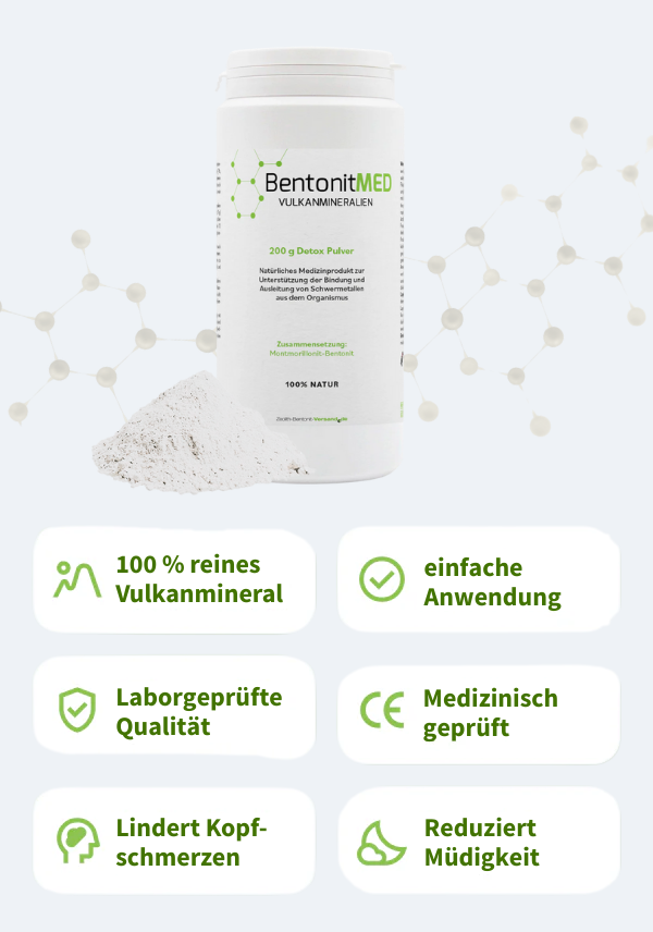 BentonitMED polvo detox 200g, producto sanitario con certificado CE