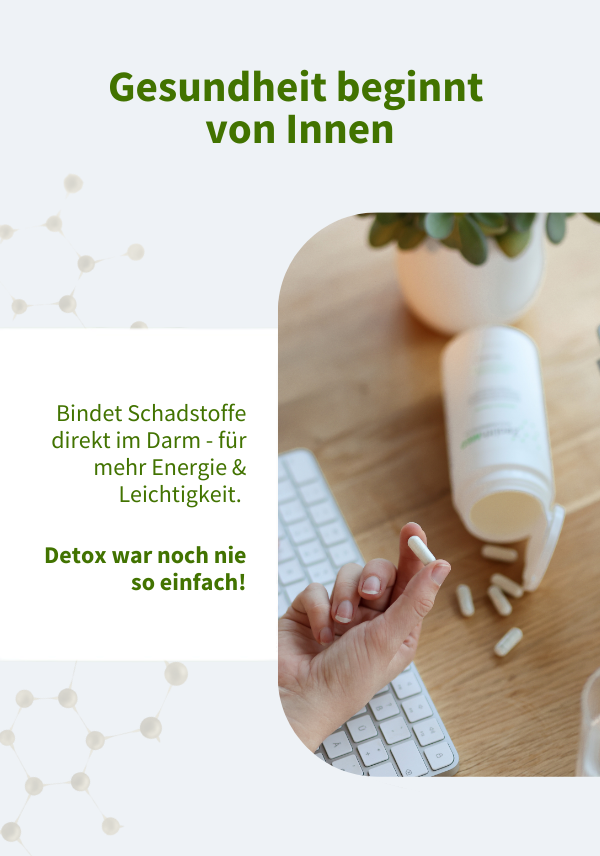 BentonitMED 200 Detox-Kapseln, Medizinprodukt mit CE-Zertifikat