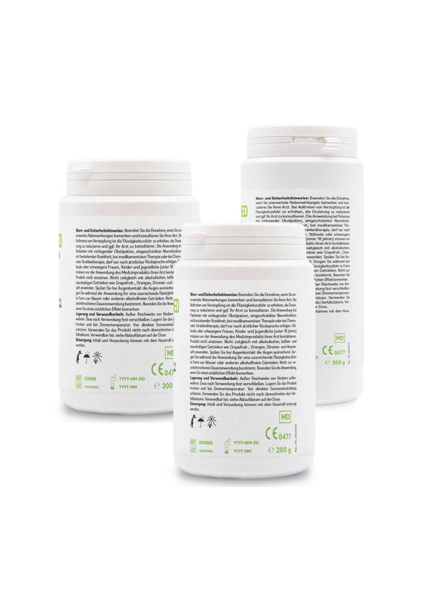 Test-Set detox-powder 600g, medical device with CE certificate