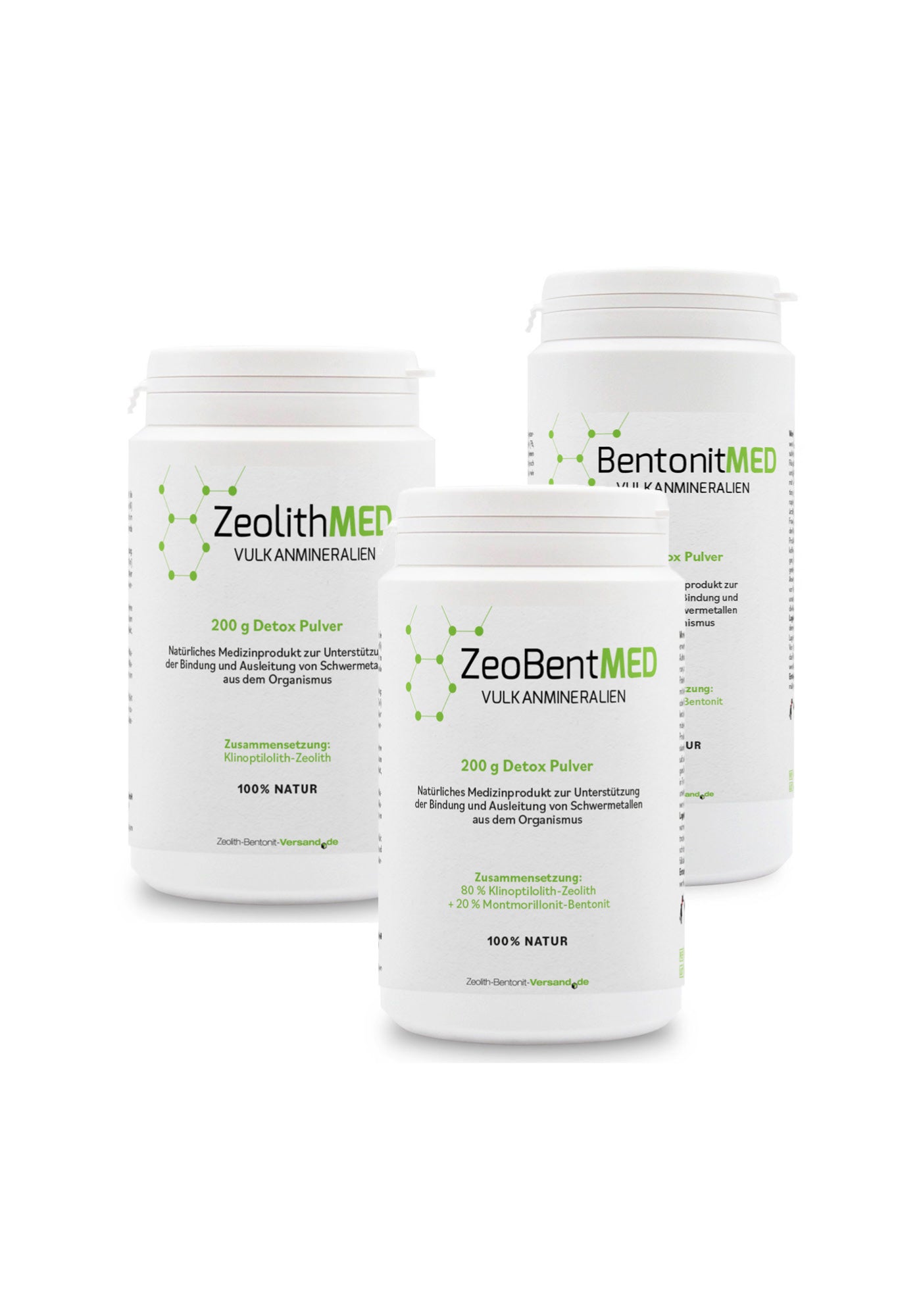 Test-Set detox-powder 600g, medical device with CE certificate
