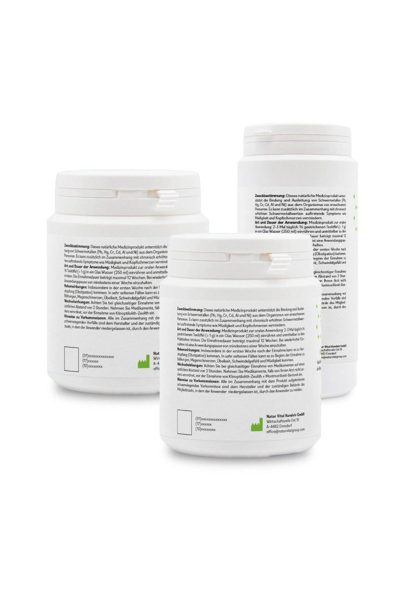 Test-Set detox-powder ultra-fine 320g, medical device with CE certificate