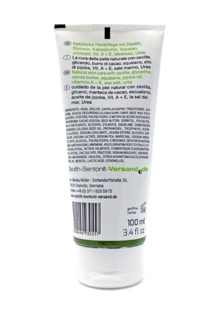 ZeolithMED Hautcreme für trockene Haut 100ml, Naturkosmetik
