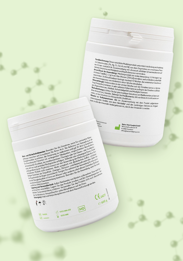 ZeolithMED detox powder 400g, medical device with CE certificate