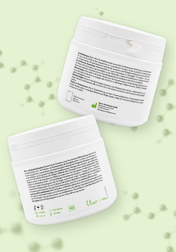 ZeolithMED detox powder ultra-fine 200g, medical device with CE certificate