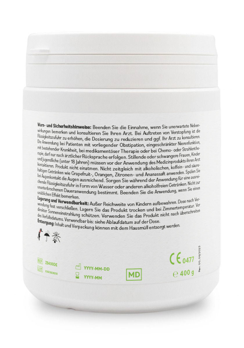 ZeoBentMED detox powder 400g, medical device with CE certificate