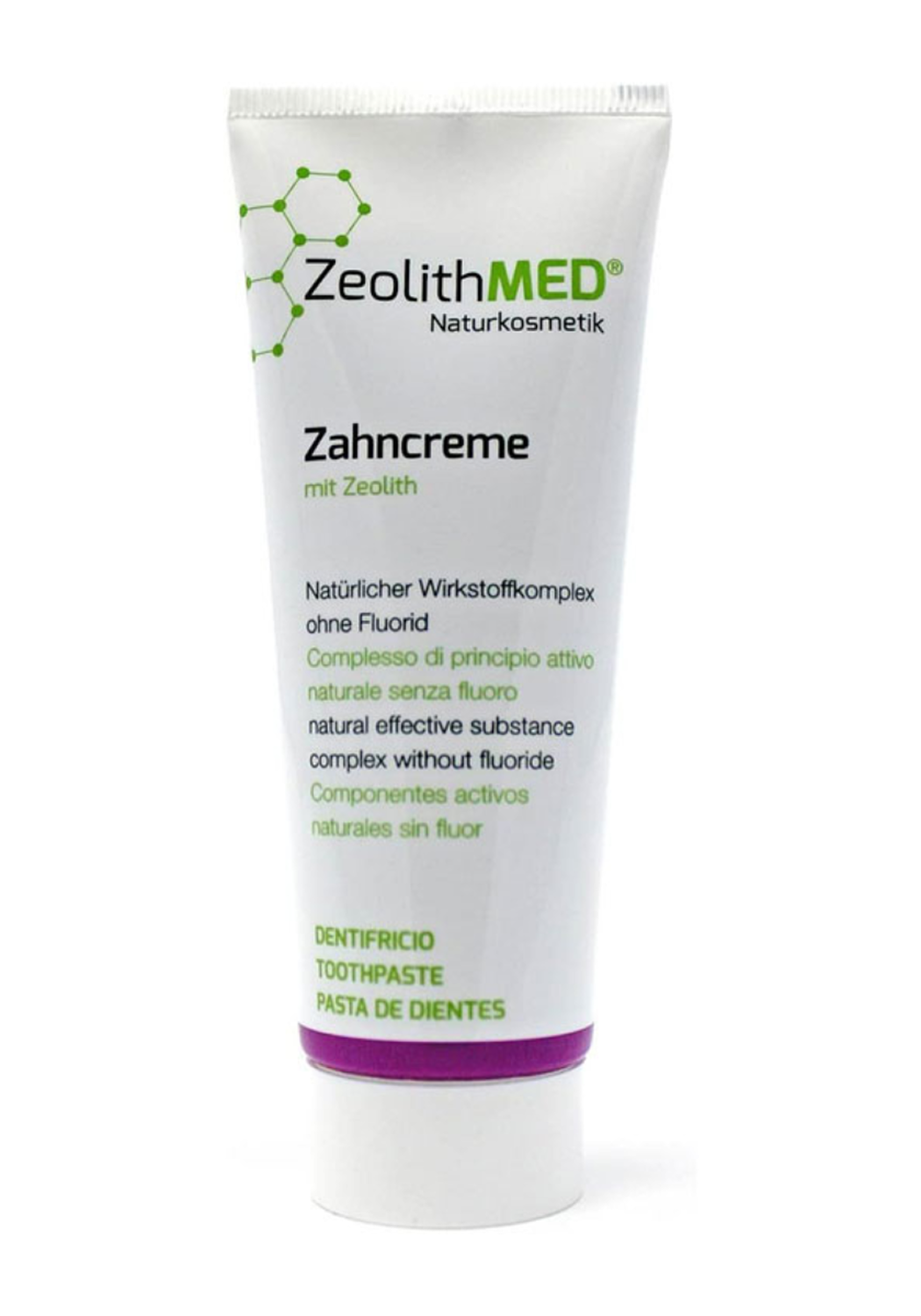 Zeolite Toothpaste 75ml, Fluoride-Free Toothpaste, with Xylitol