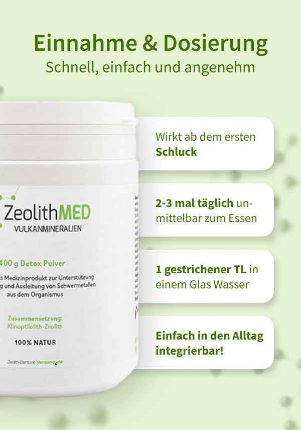 ZeolithMED detox powder 400g, medical device with CE certificate
