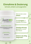 ZeolithMED detox powder ultra-fine 120g, medical device with CE certificate