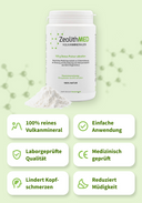 ZeolithMED detox powder ultra-fine 120g, medical device with CE certificate