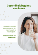 BentonitMED Detox-Pulver 600g, Medizinprodukt mit CE-Zertifikat