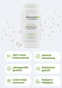 BentonitMED 200 capsule detox, dispositivo medico con certificato CE