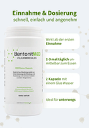 BentonitMED 200 capsule detox, dispositivo medico con certificato CE