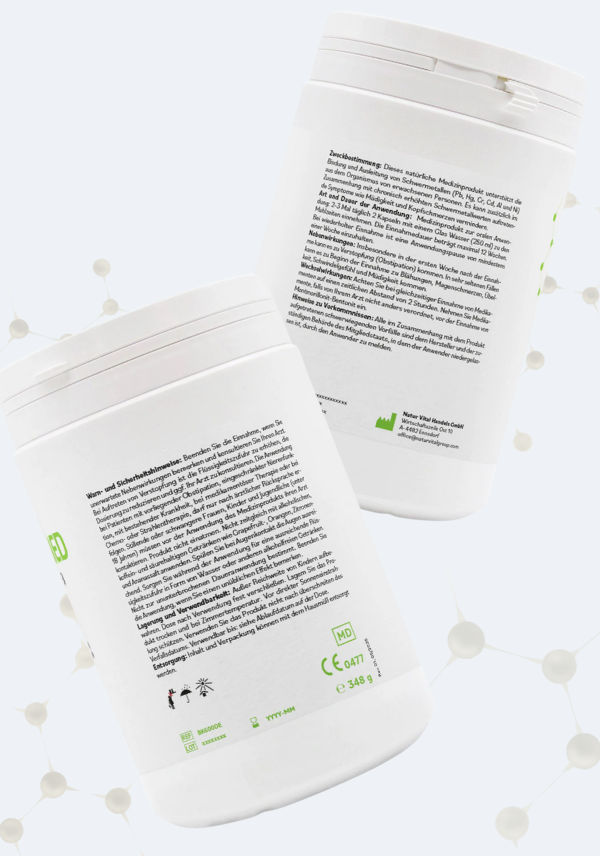 BentonitMED 600 detox capsules, medical device with CE certificate