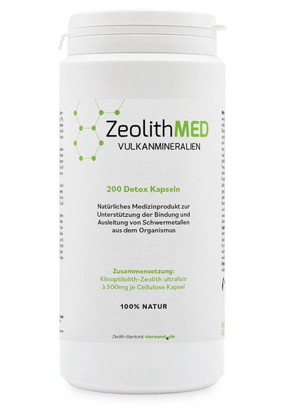 ZeolithMED 200 capsule detox, dispositivo medico con certificato CE
