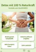 ZeolithMED 200 detox capsules, medical device with CE certificate