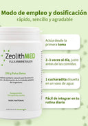 ZeolithMED polvere detox 200g, dispositivo medico con certificato CE