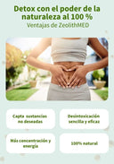 ZeoBentMED detox en polvo 400g, producto sanitario con certificado CE