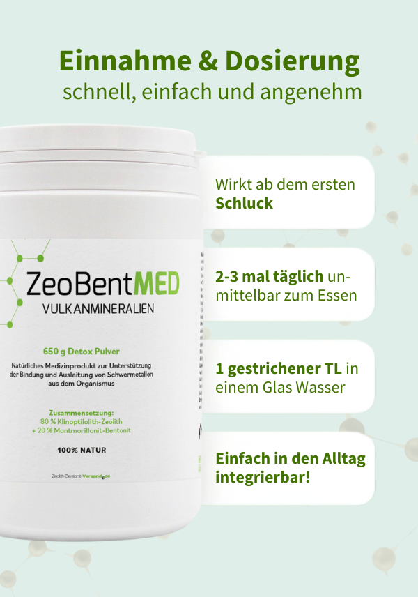 ZeoBentMED detox powder 650g, medical device with CE certificate