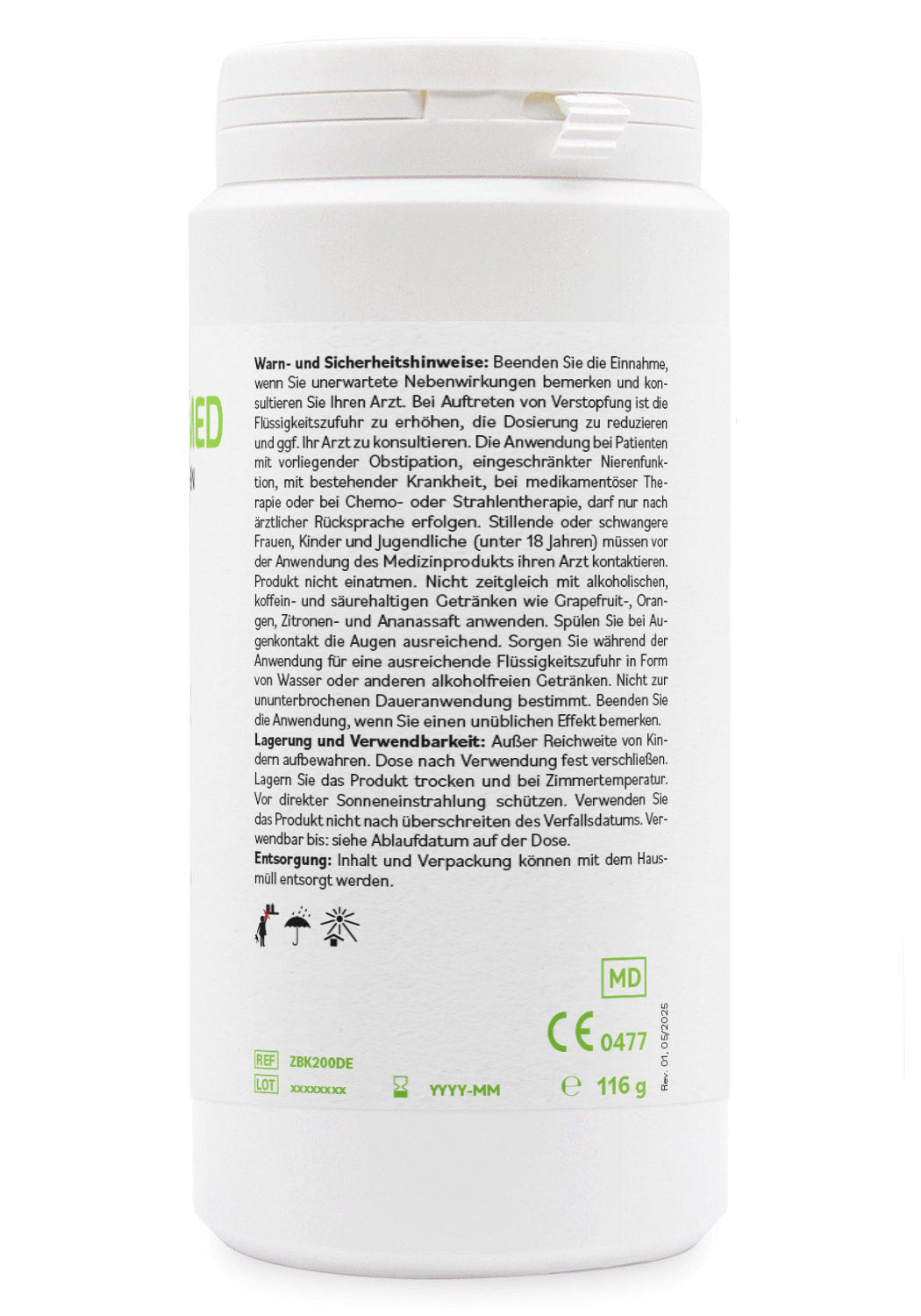 ZeoBentMED 200 capsule detox, dispositivo medico con certificato CE