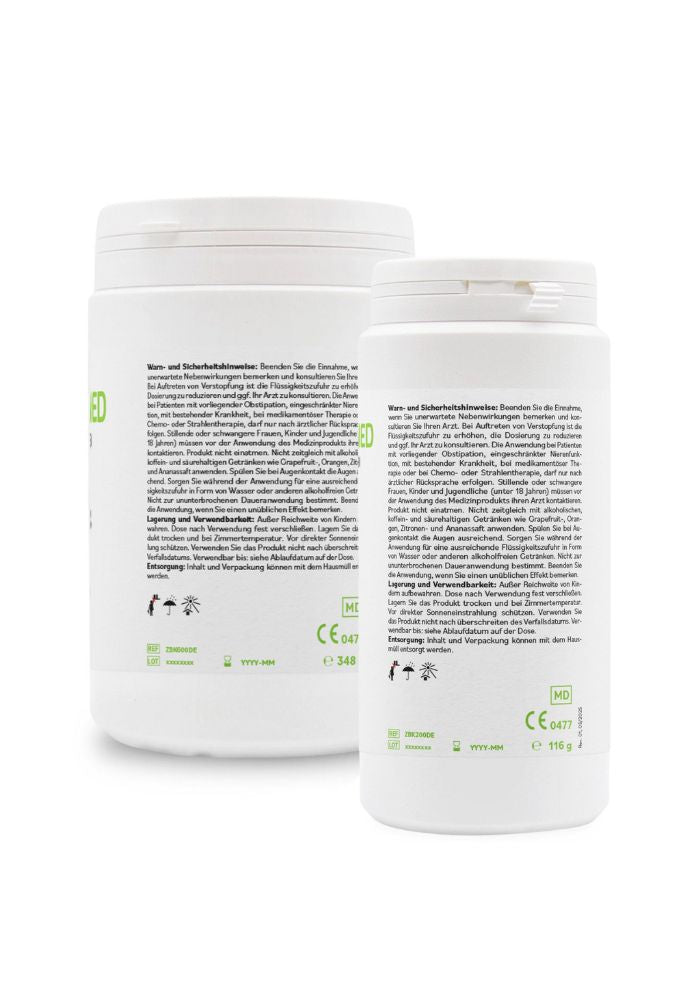 ZeoBentMED 200 + 600 detox capsules in an economy pack, medical device with CE certificate