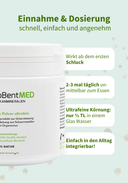 ZeoBentMED detox powder ultra-fine 200g, medical device with CE certificate