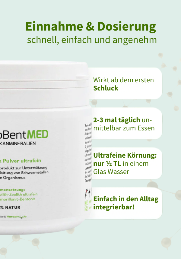 ZeoBentMED polvo detox ultrafino 200g, producto sanitario con certificado CE