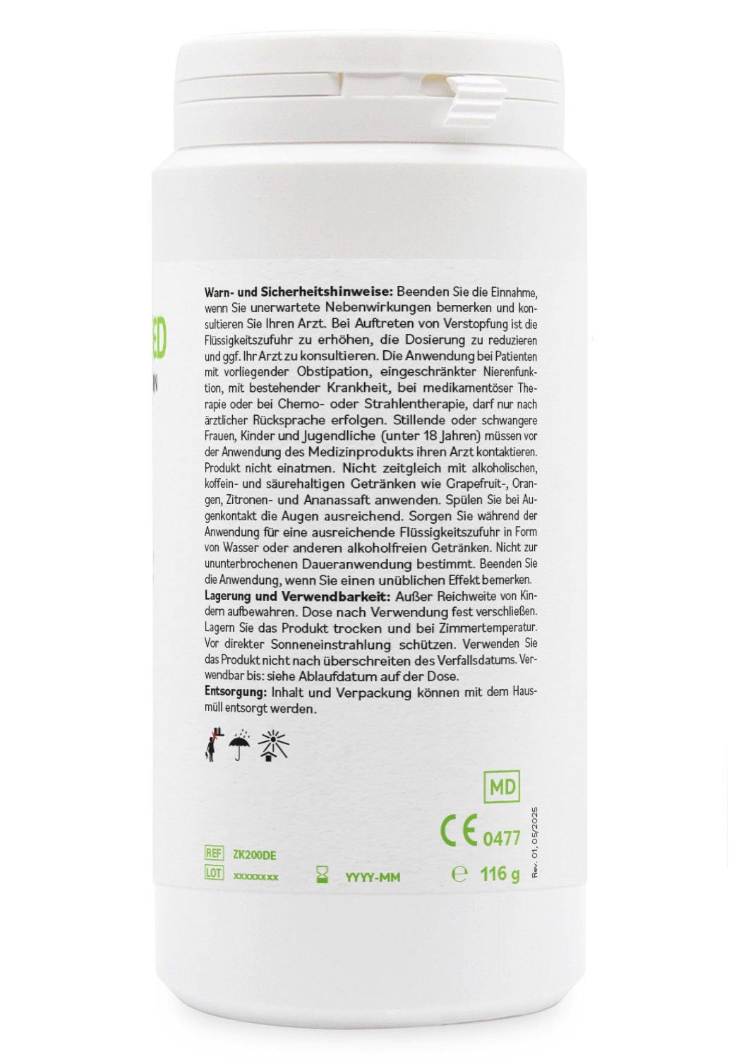 ZeolithMED 200 detox capsules, medical device with CE certificate