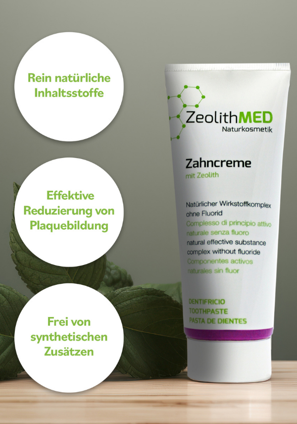 Zeolite Dentifricio 75ml senza Fluoro