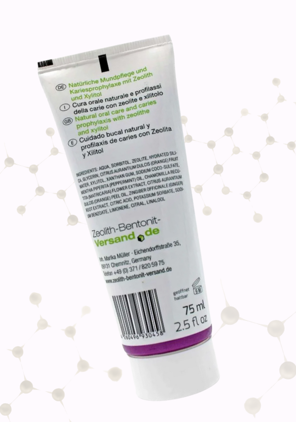 Zeolite Dentifricio 75ml senza Fluoro