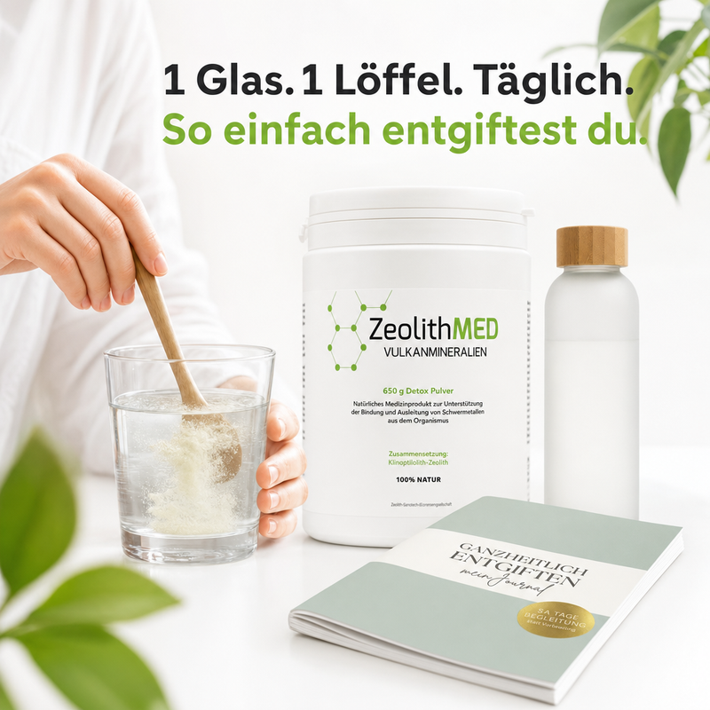 ZeolithMED – einfache tägliche Routine