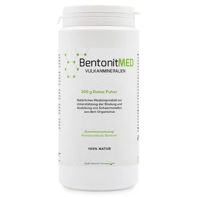 BentonitMED 200 detox capsules, medical device with CE certificate