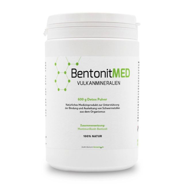 BentonitMED detox powder 600g, medical device with CE certificate