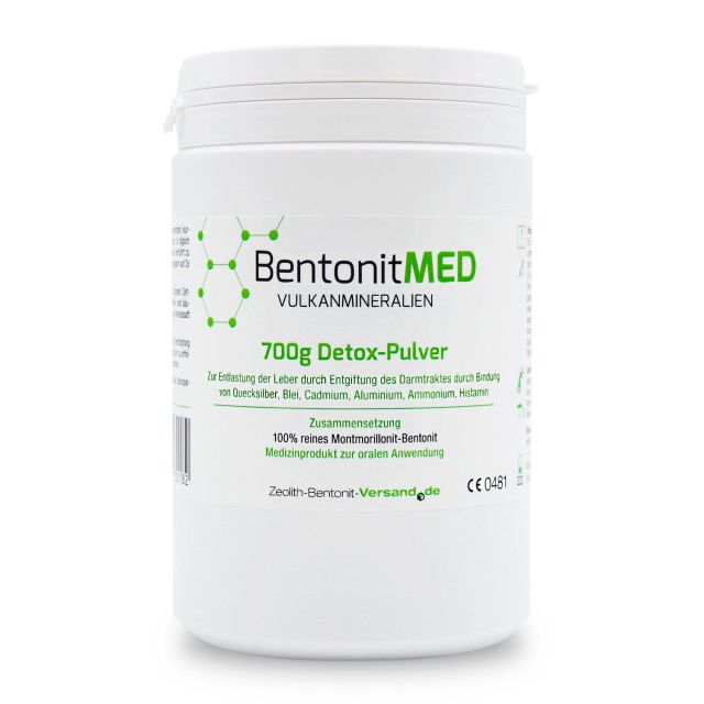 Bentonite MED detox powder 700g, Medical device
