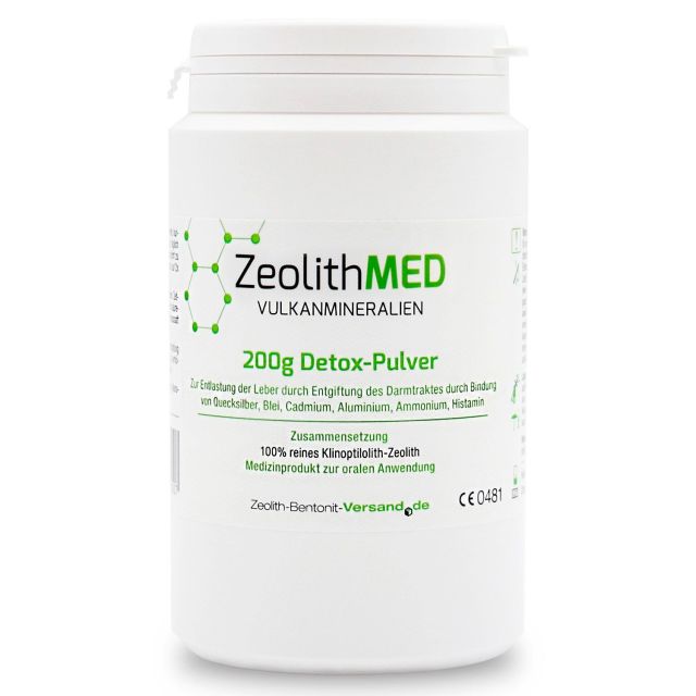 Zeolite MED detox powder 200g, Medical device