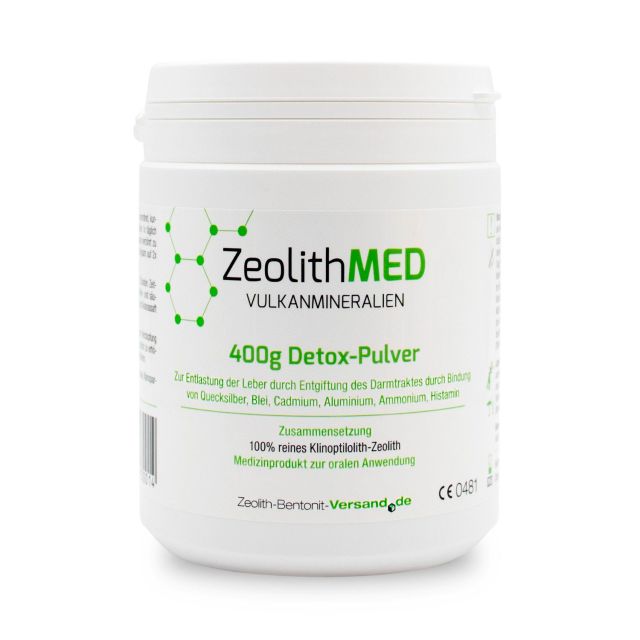 Zeolite MED detox powder 400g, Medical device