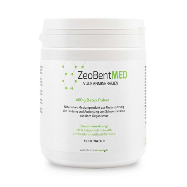 ZeoBentMED detox powder 400g, medical device with CE certificate